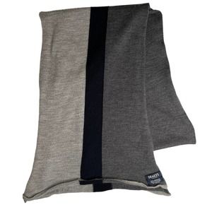𝅺drake’s of London 100% Lambswool Striped Scarf